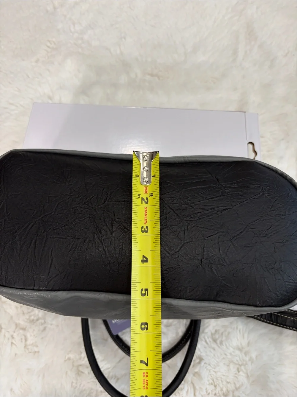 Stone & Co. Gray and Black Women’s Shoulder Satchel - Picture 17 of 17
